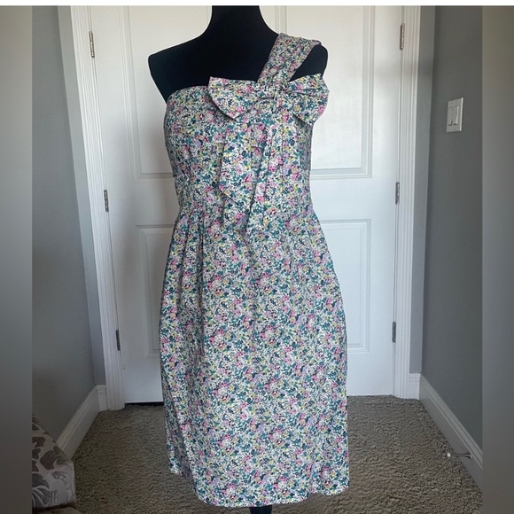 J Crew One-shoulder tie dress in Liberty floral - Picture 10 of 10